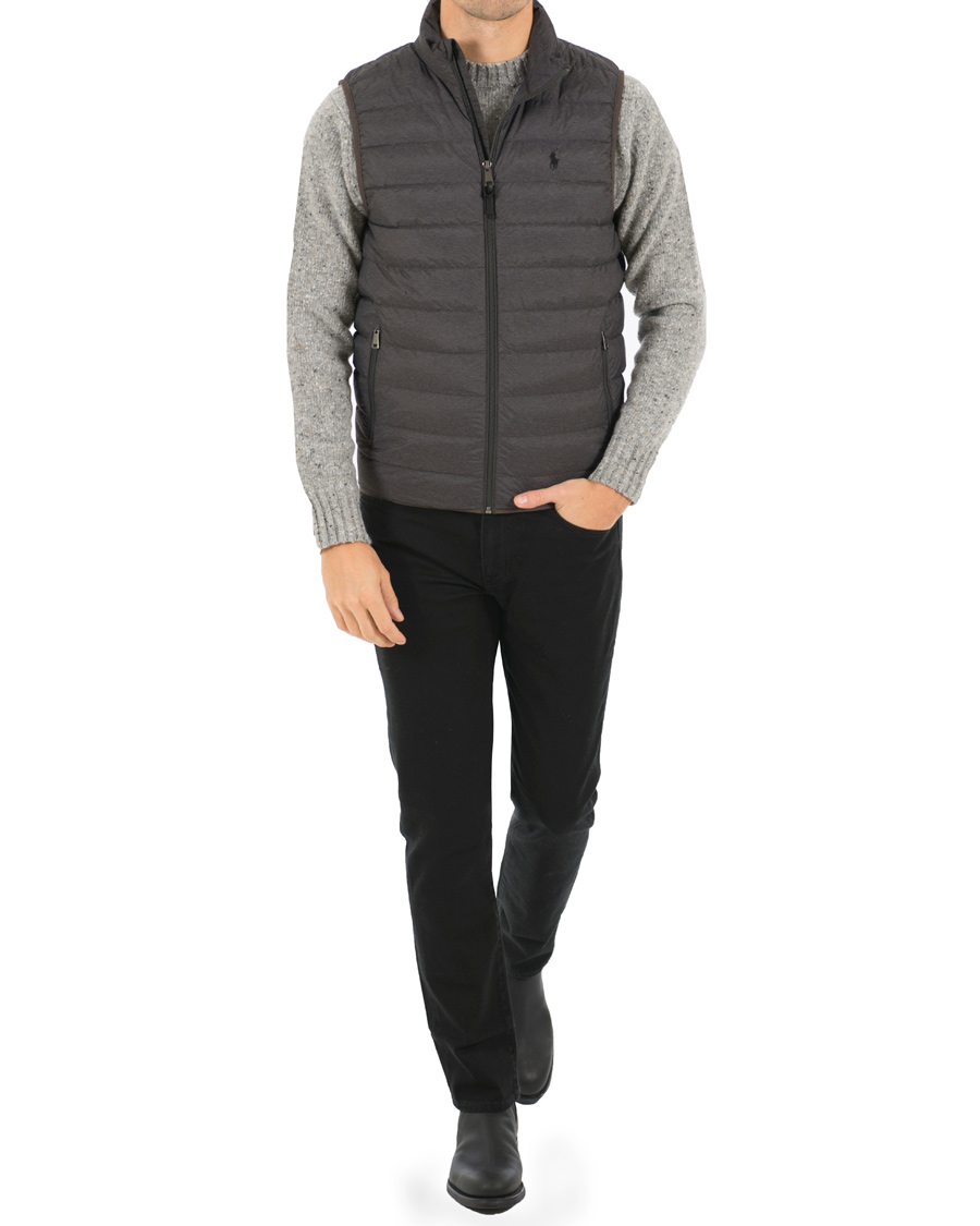 Ralph lauren hot sale grey vest