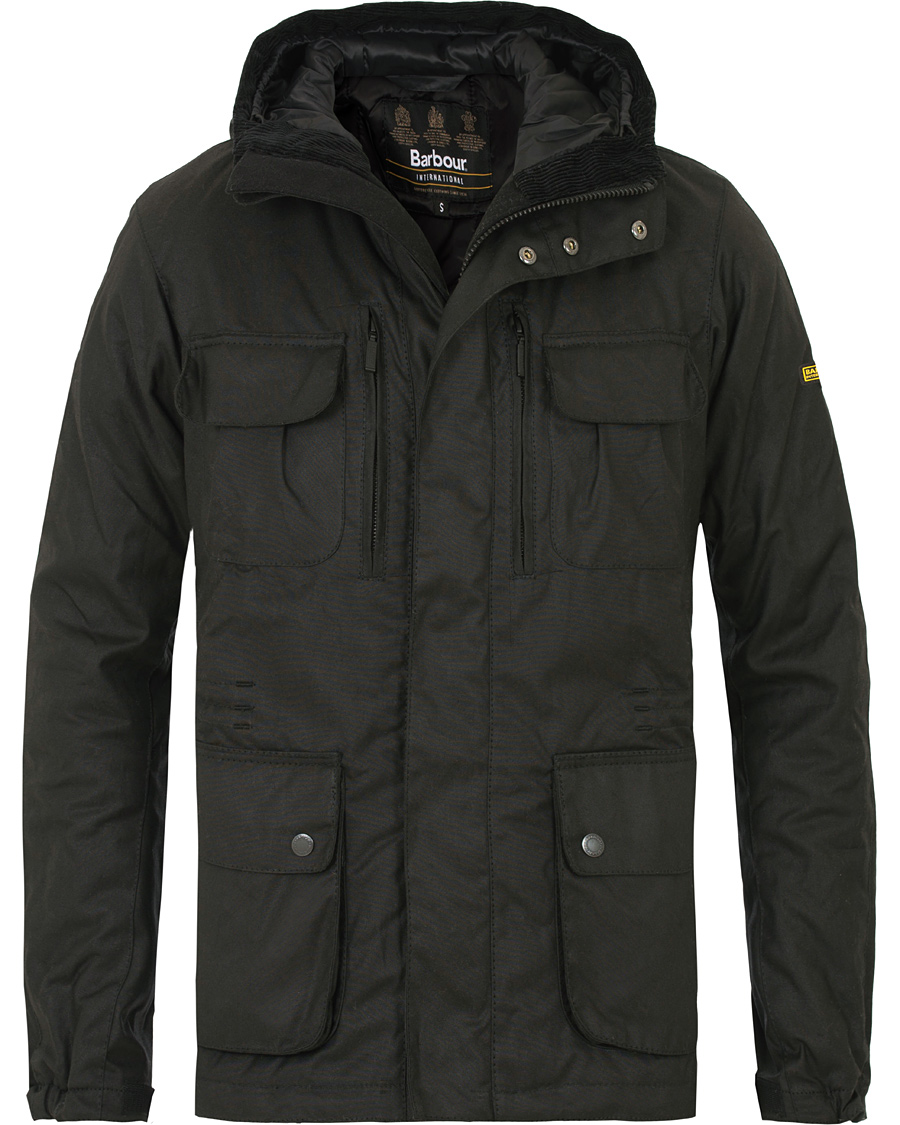 Barbour delta waxed on sale jacket