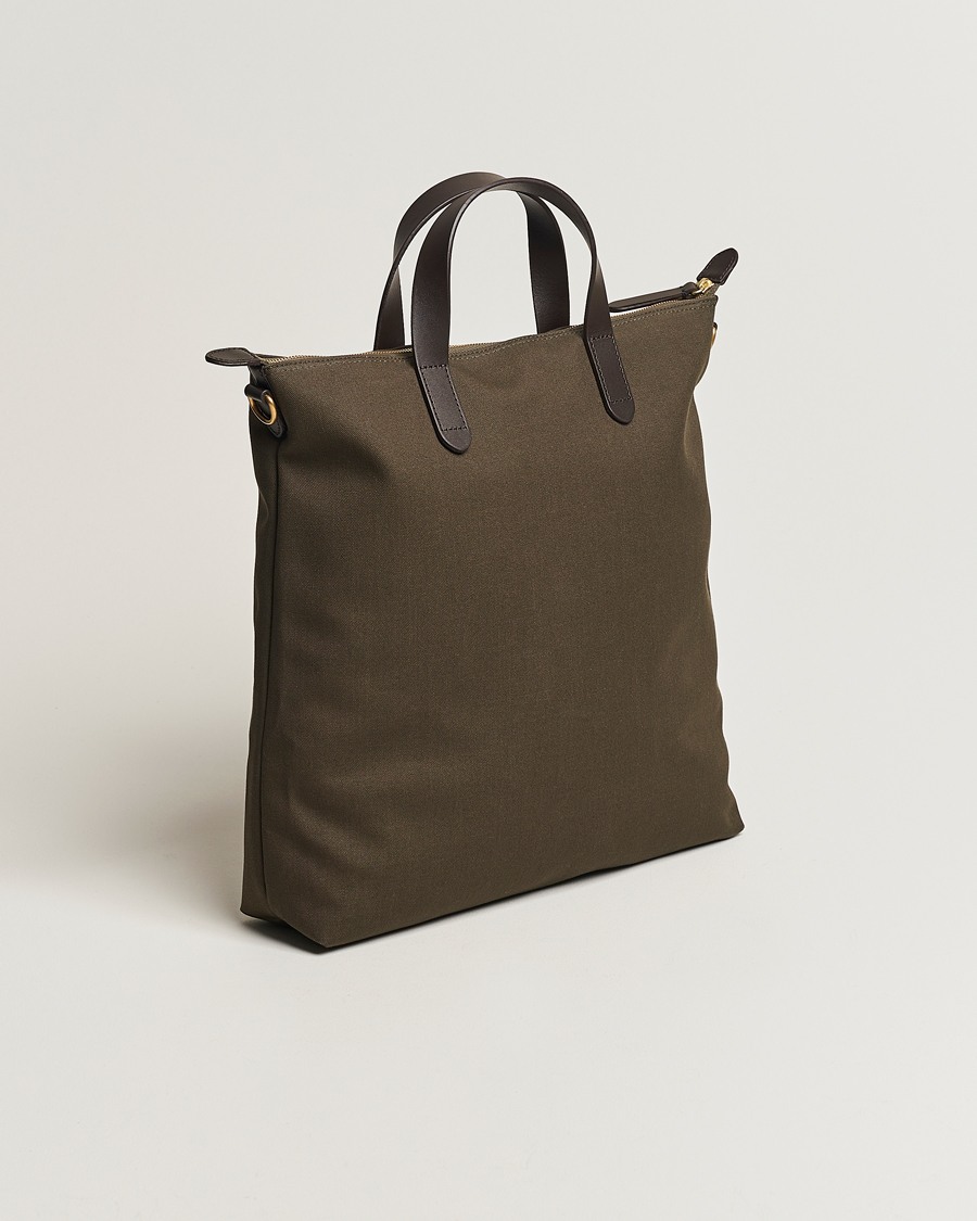 Herr | Väskor | Mismo | M/S Canvas Shopper Army/Dark Brown