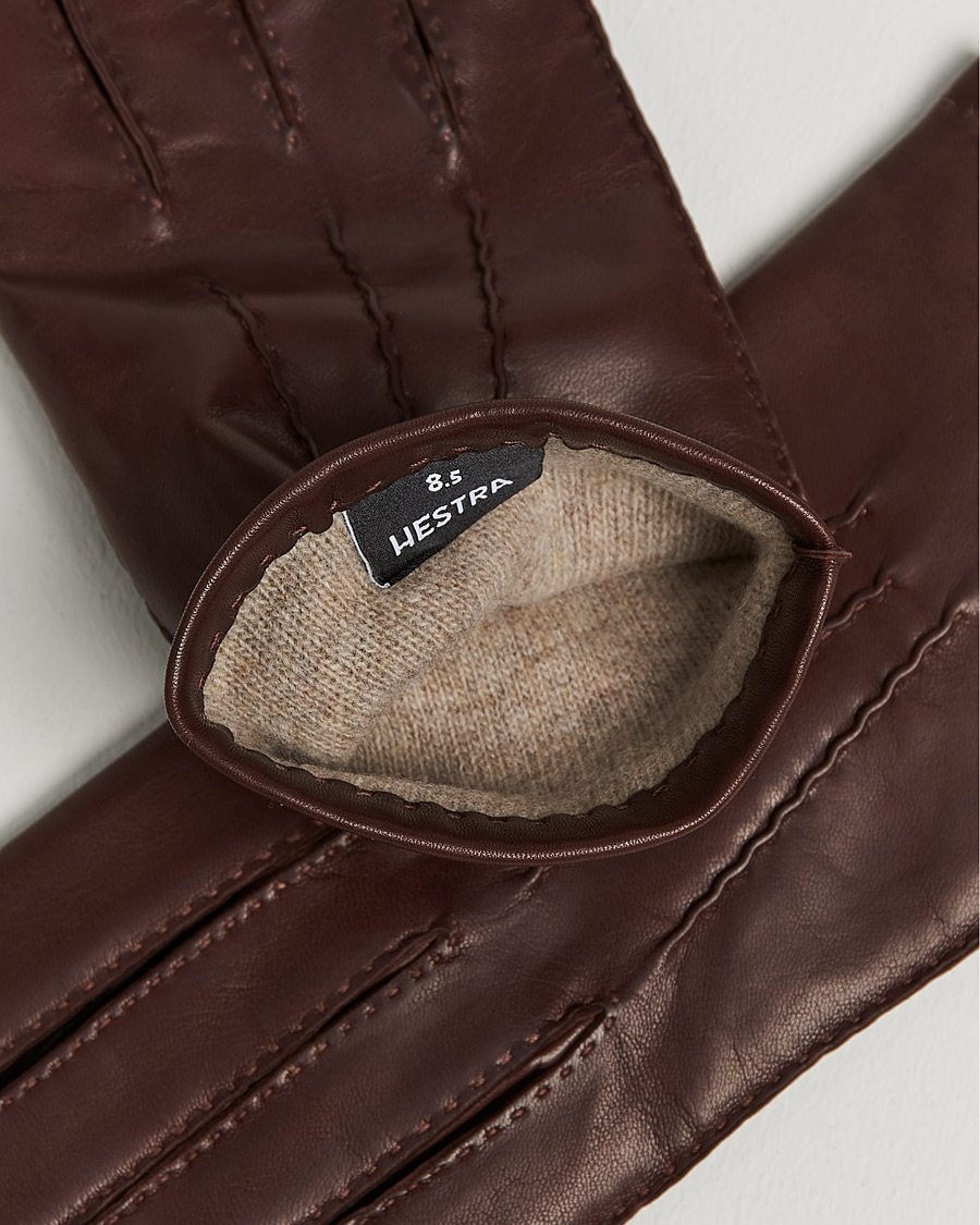Herr | Hestra | Hestra | Edward Wool Liner Glove Chestnut