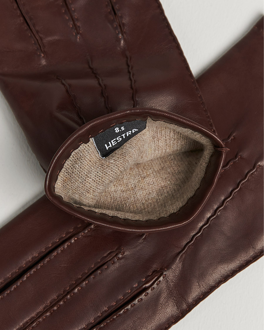 Herr |  | Hestra | Edward Wool Liner Glove Chestnut