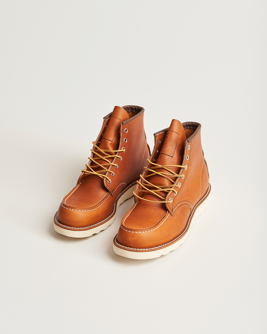 Herr | Handgjorda skor | Red Wing Shoes | Moc Toe Boot Oro Legacy Leather