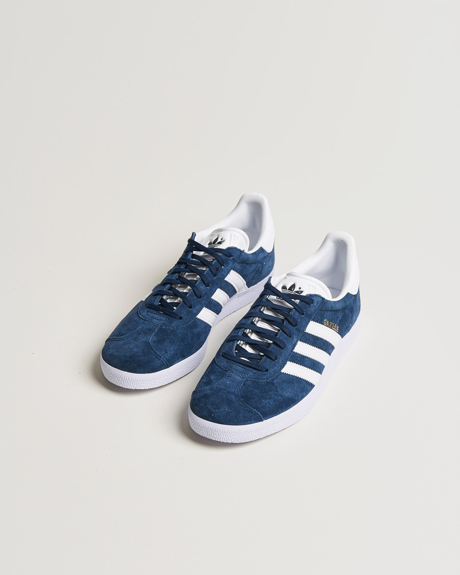 Herr | adidas Originals | adidas Originals | Gazelle Sneaker Navy Nubuck