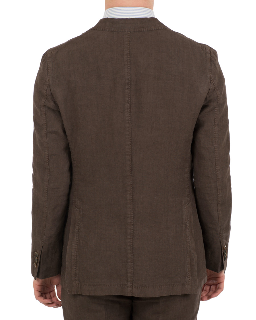 Herr | Kostymer | Boglioli | K Jacket Linen Suit Brown