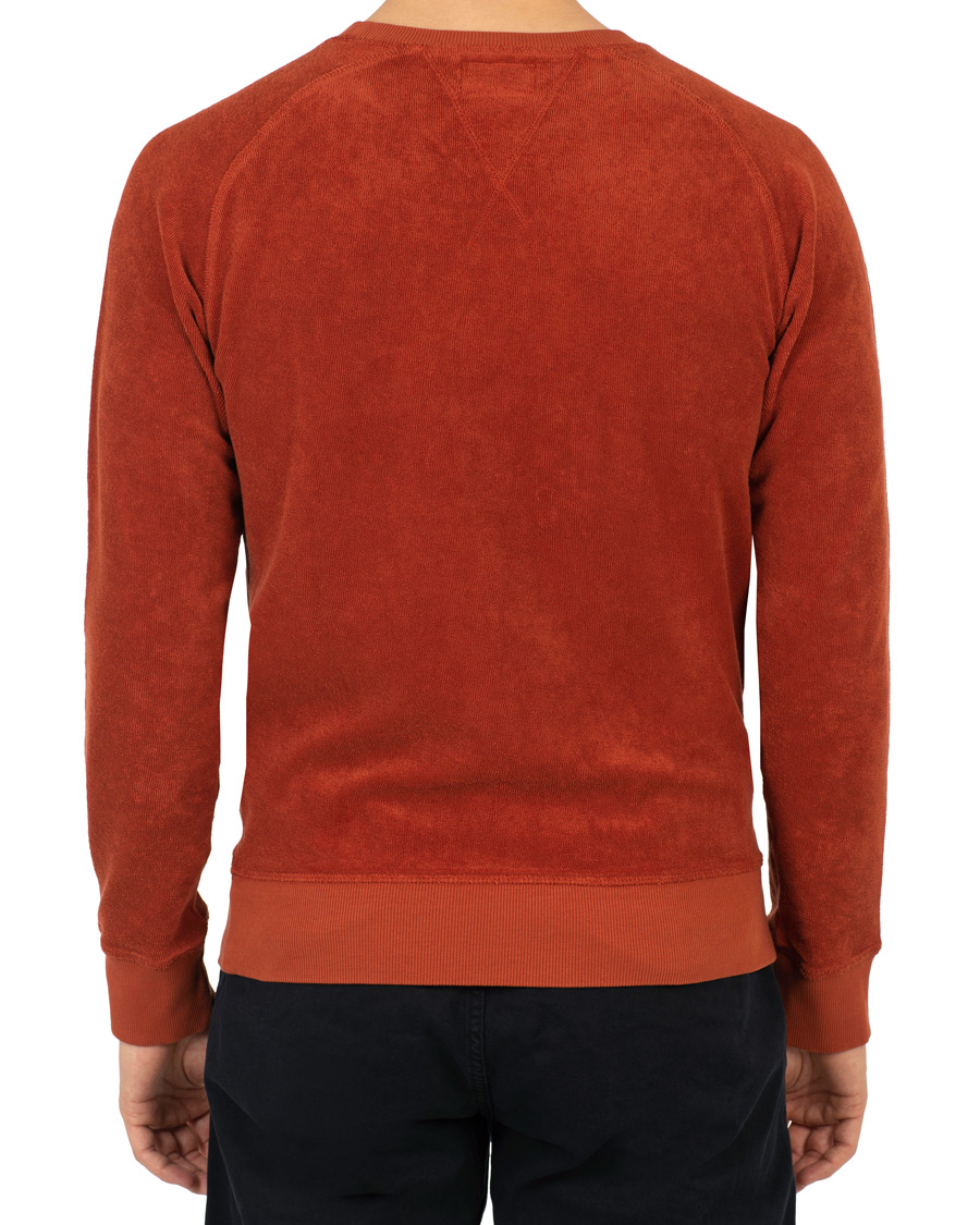 Nudie Jeans Samuel Terry Sweatshirt Terra hos CareOfCarl