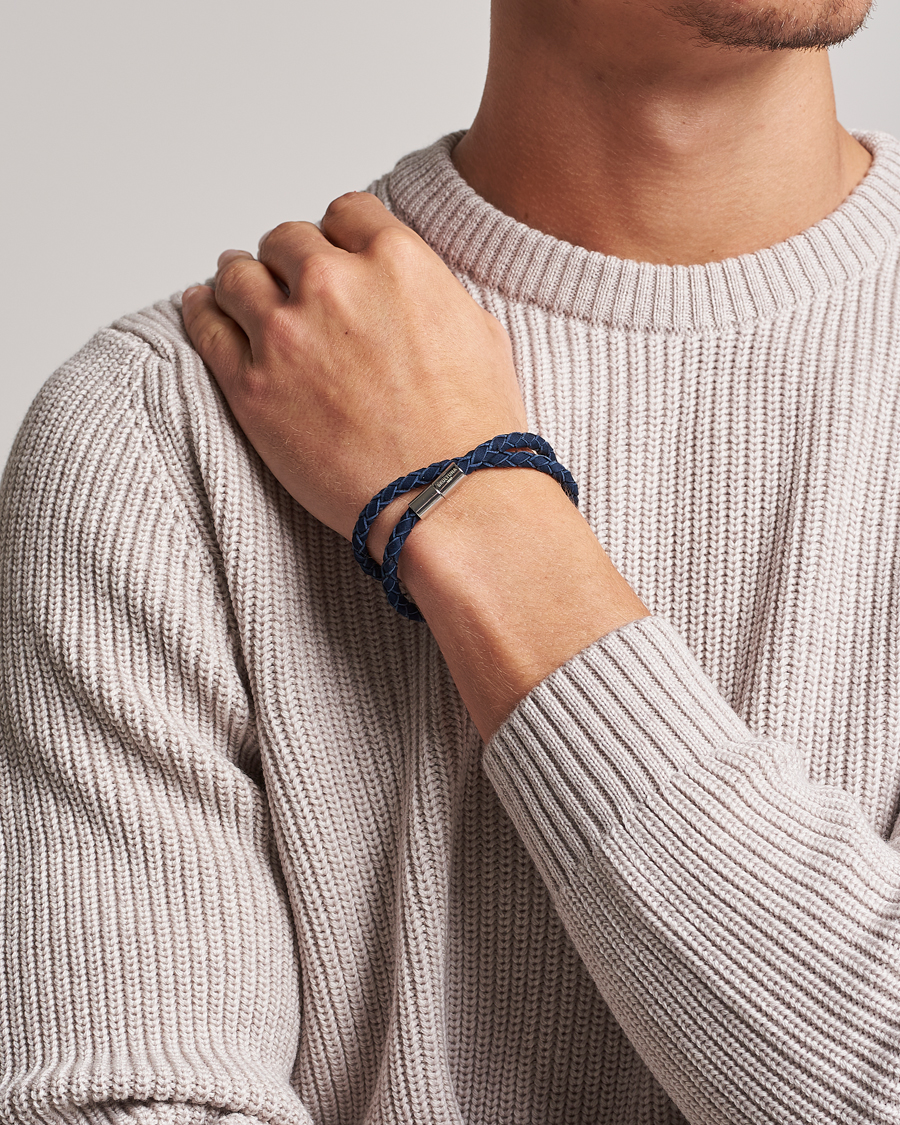 Herr |  | Skultuna | The Suede Bracelet Blue