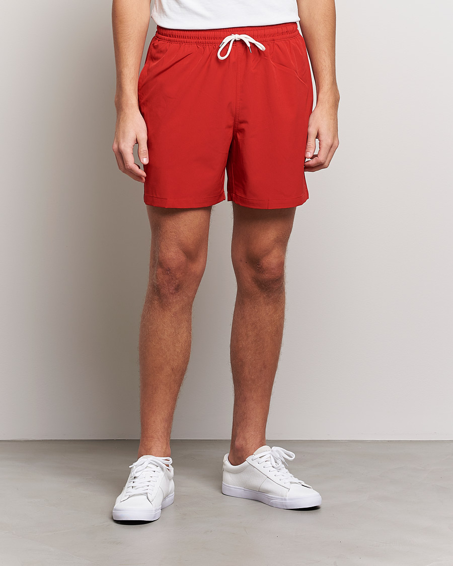 Herr | Summer | Polo Ralph Lauren | Traveler Boxer Swim Shorts RL Red