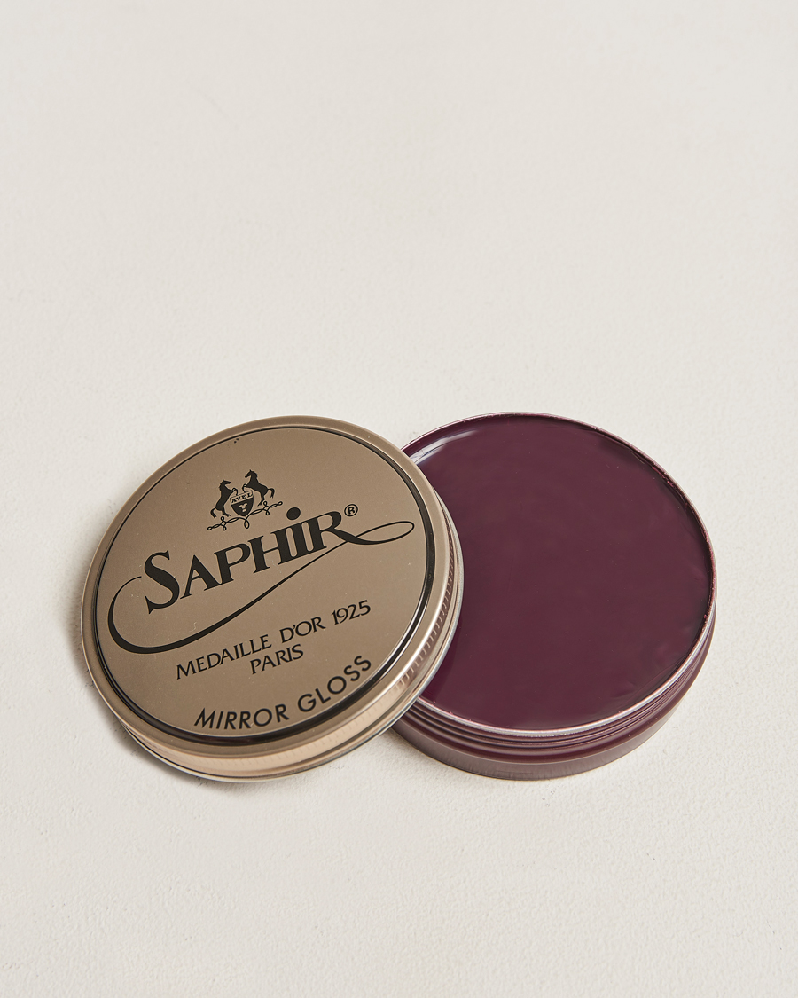 Herr | Skor | Saphir Medaille d\'Or | Mirror Gloss 75 ml Burgundy