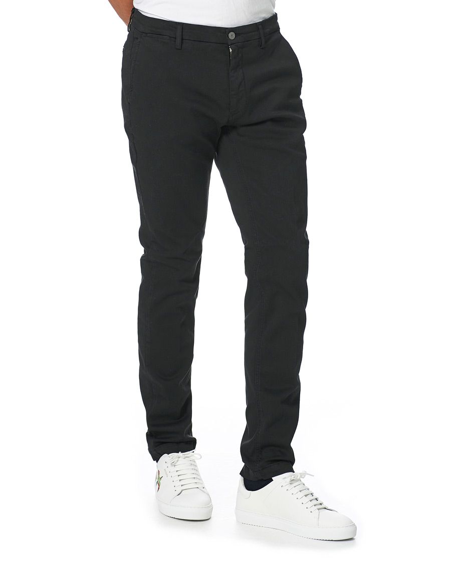 Herr | Byxor | Replay | Hyperflex Chinos Black