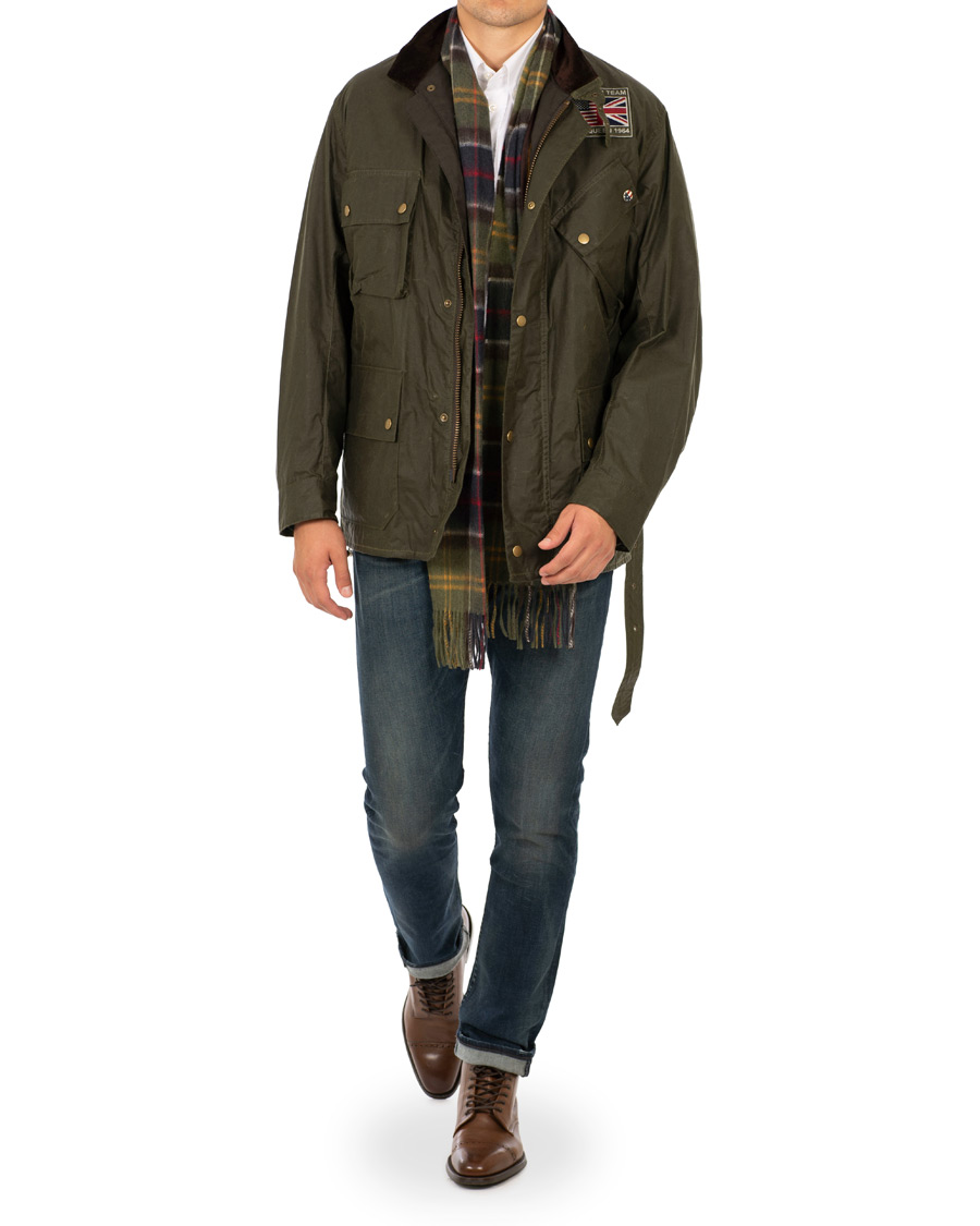 Barbour international steve mcqueen on sale joshua wax jacket