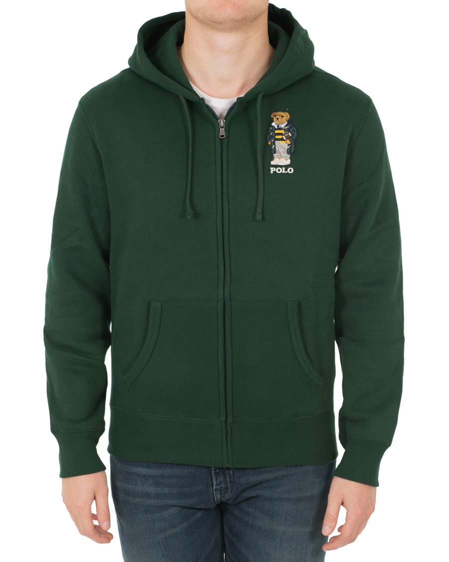 Polo bear hotsell zip hoodie