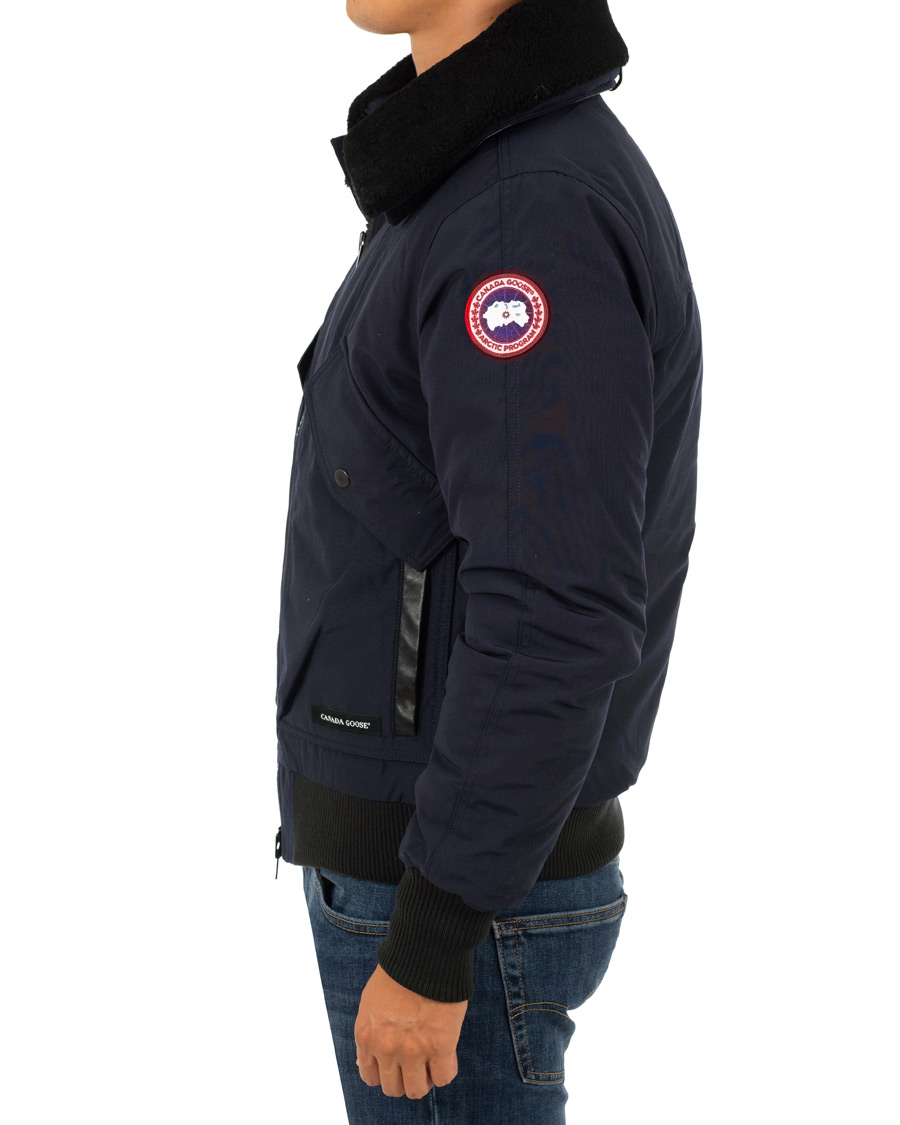 Canada goose bromley bomber on sale blue