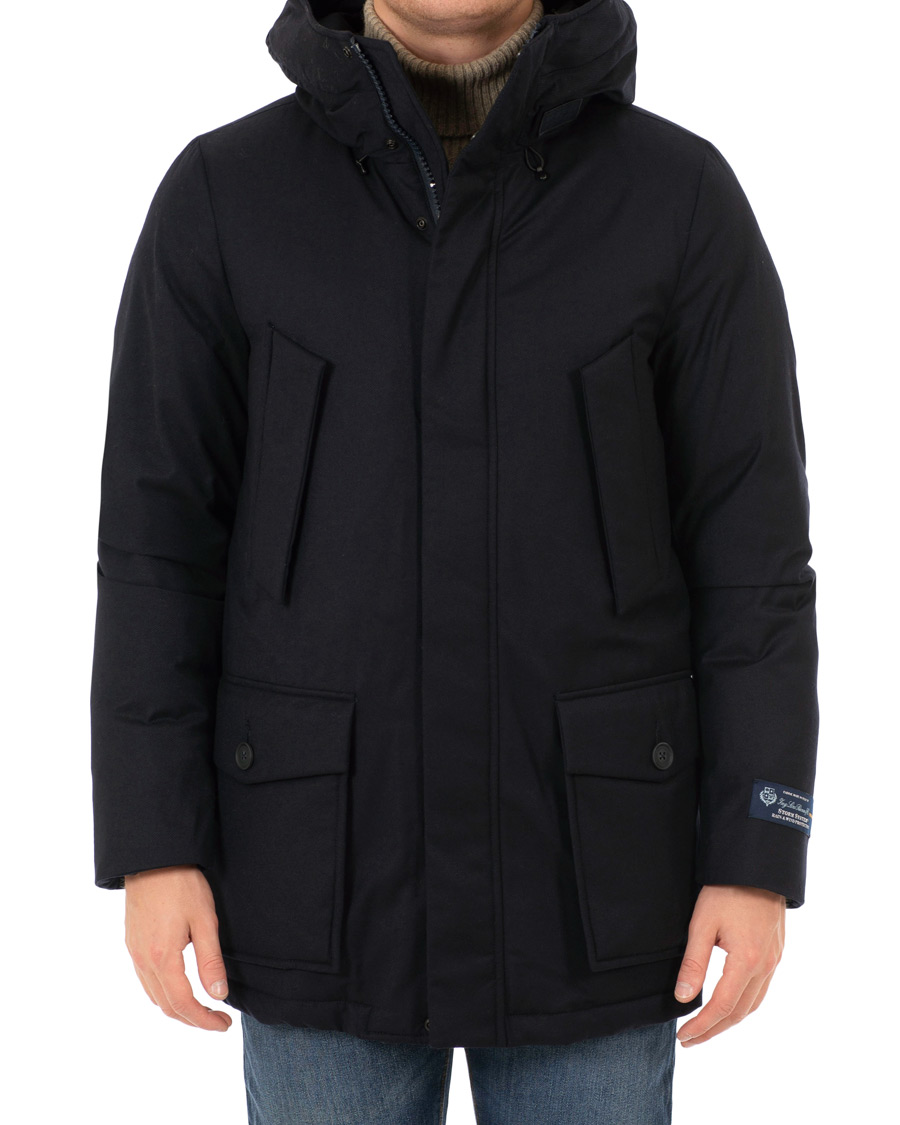 Woolrich Loro Piana Mountain Parka Navy