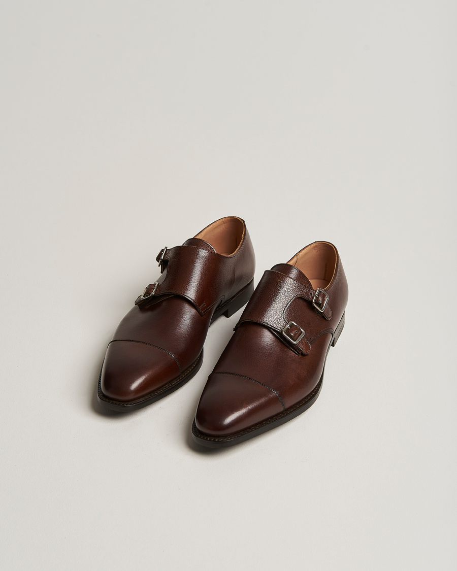 Herr |  |  | Crockett & Jones Lowndes Monkstrap City Sole Dark Brown Calf