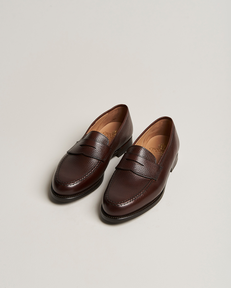 Herr | Crockett & Jones | Crockett & Jones | Boston City Sole Dark Brown Calf