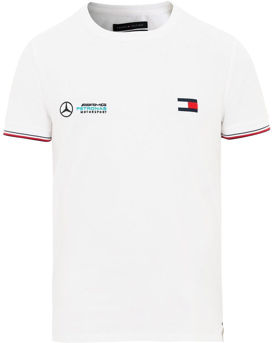 Tommy Hilfiger Mercedes Benz Tee Bright White Herr Care of Carl