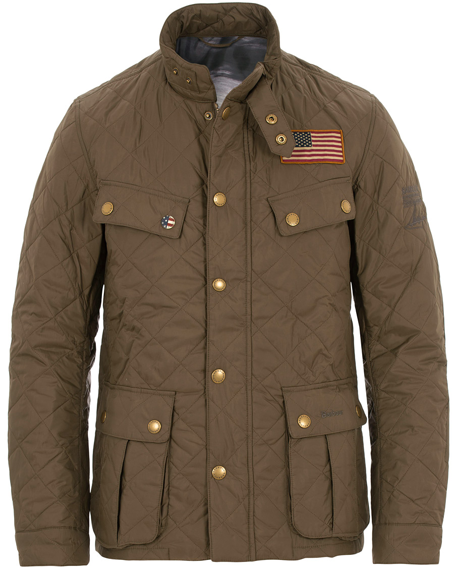 Barbour jeffries quilted hot sale jacket