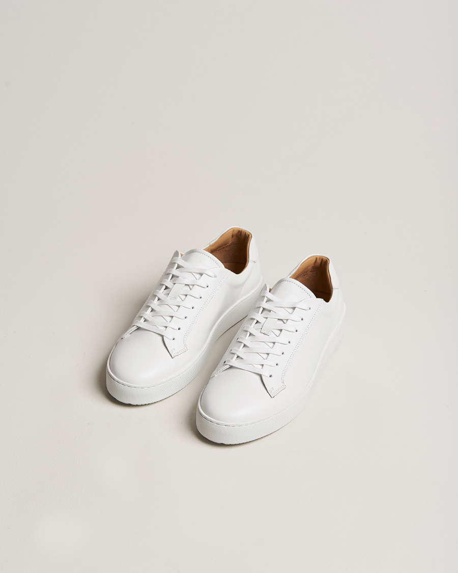 Herr | Vita sneakers | Tiger of Sweden | Salas Leather Sneaker White