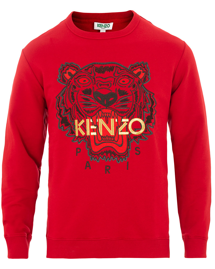 Kenzo Chinese New Year Icon Tiger Sweatshirt Red