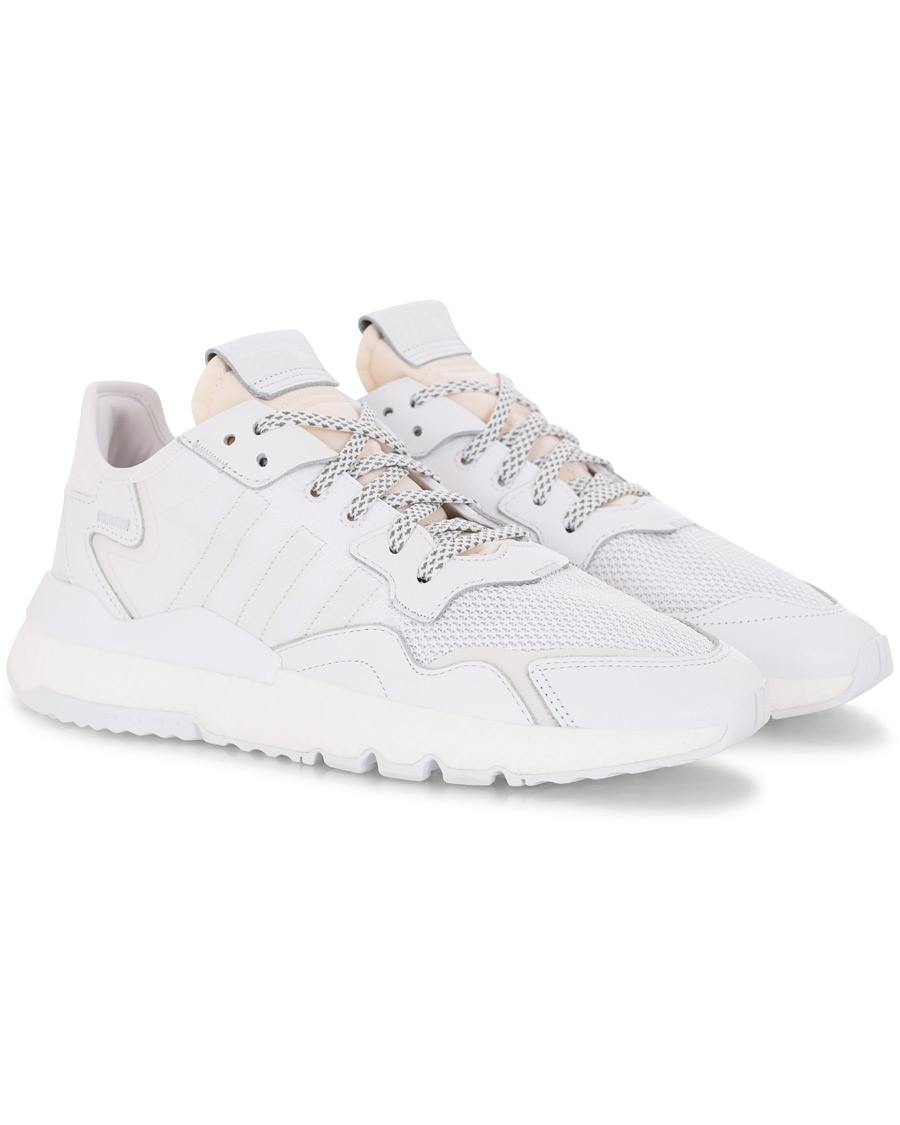 adidas Originals Nite Jogger Sneaker White Crystal White