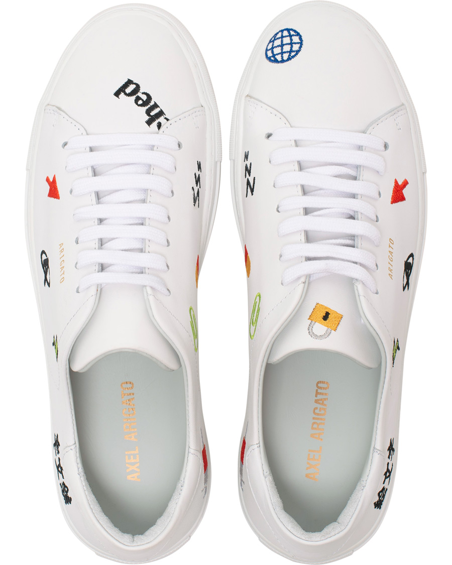 Axel Arigato Clean 90 Emoji Sneaker White Leather