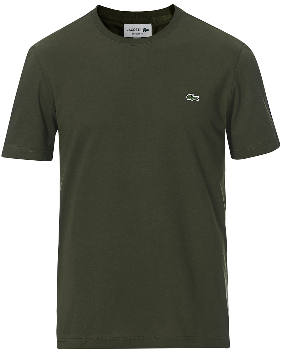 Herr | T-Shirts | Lacoste | Crew Neck Tee Baobab