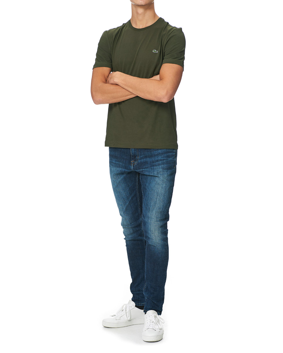 Herr | T-Shirts | Lacoste | Crew Neck Tee Baobab
