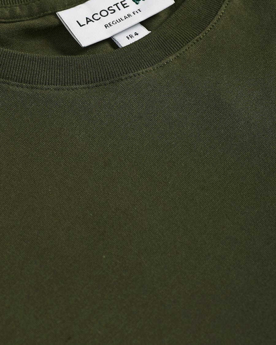Herr | T-Shirts | Lacoste | Crew Neck Tee Baobab