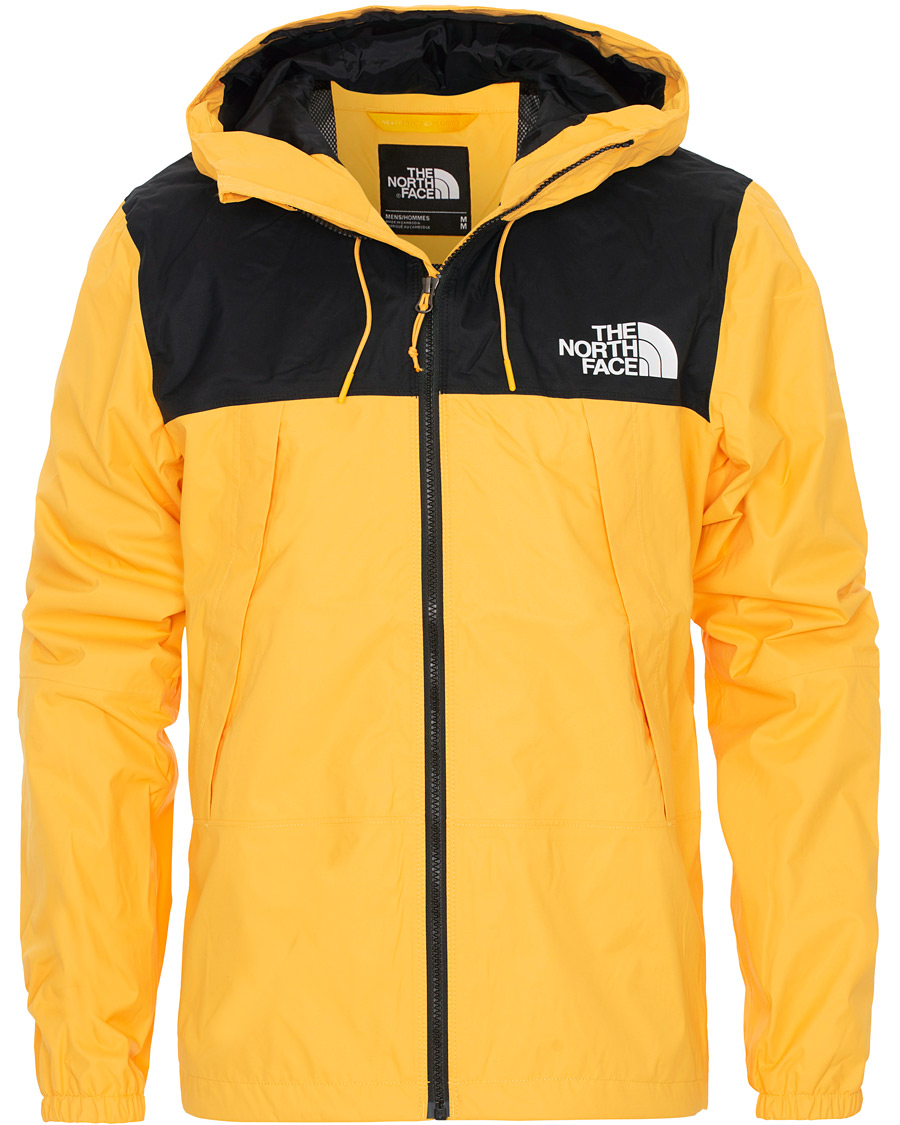 The north face hot sale mountain q jacket yellow