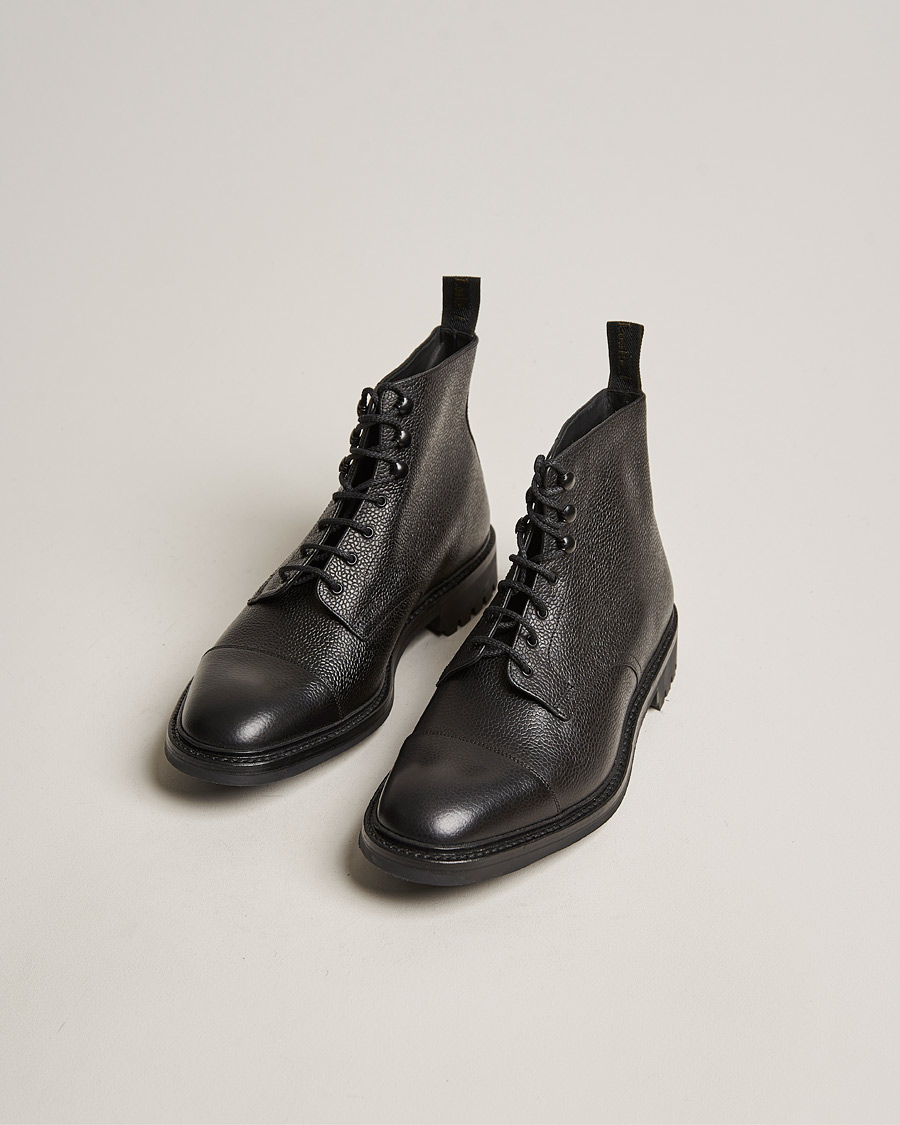 Herr | Kängor | Loake 1880 | Sedbergh Derby Boot Black Calf Grain