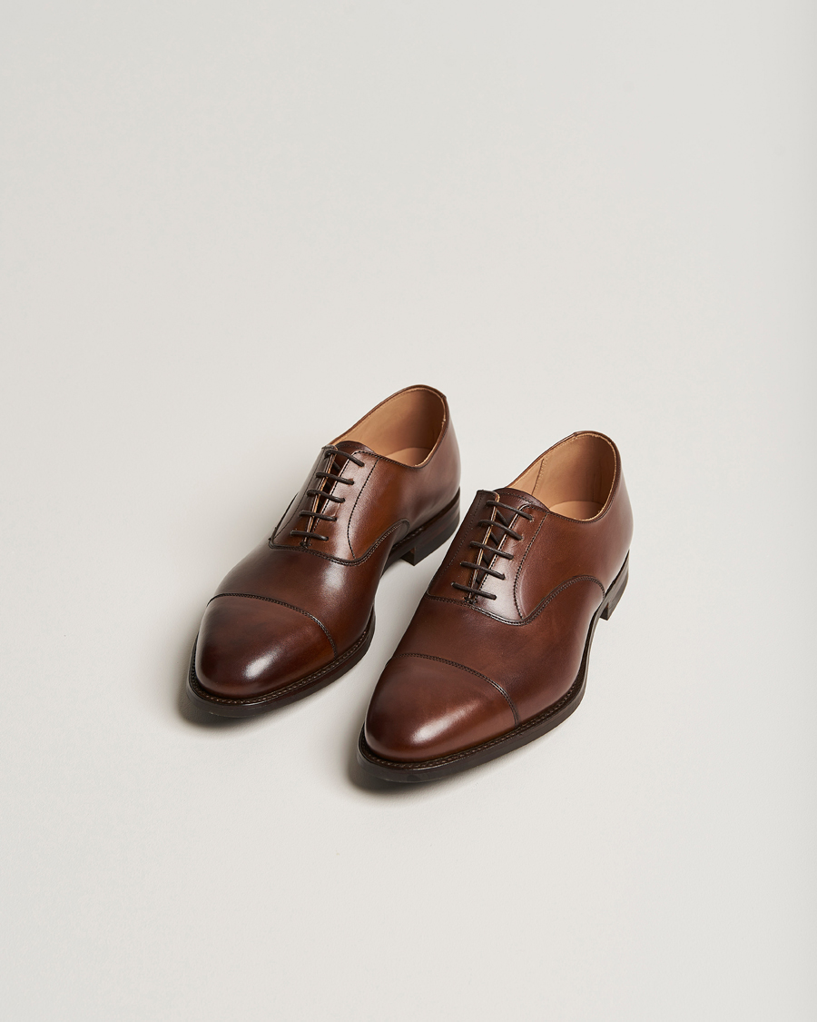 Herr | Festive | Crockett & Jones | Connaught 2 City Sole Dark Brown Calf