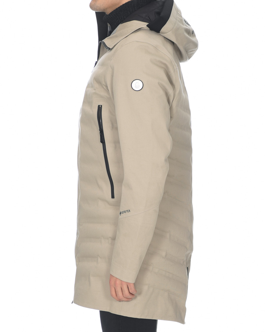 khaki cotton parka