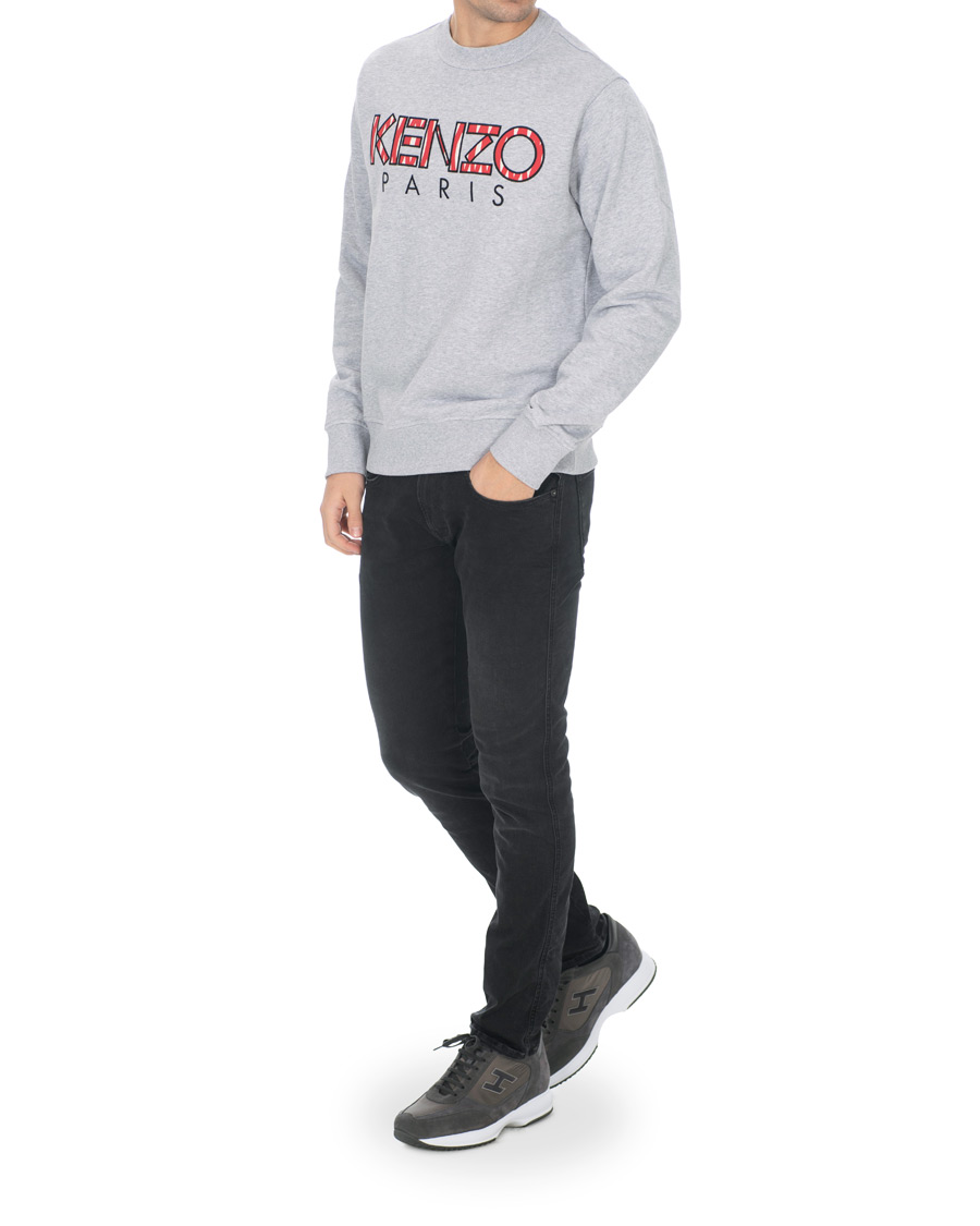 Kenzo sweatshirt cheap herr grå