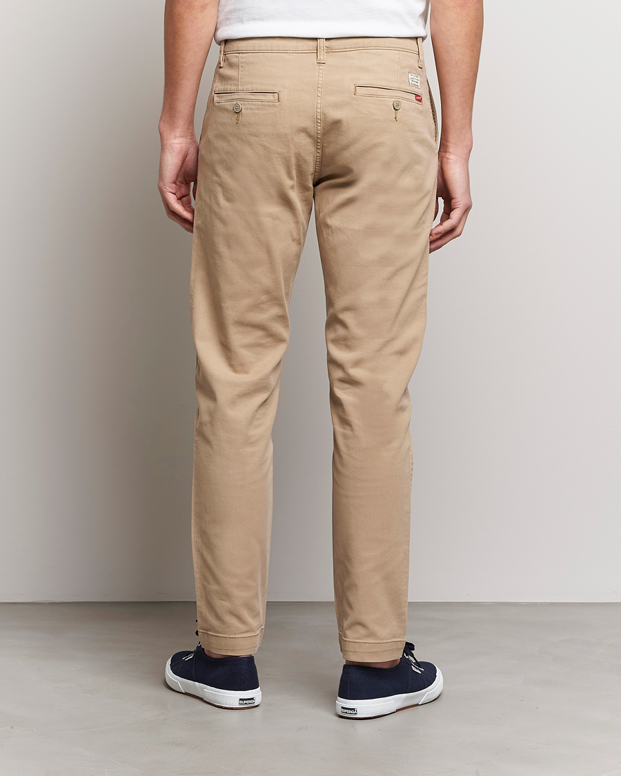 Herr | American Heritage | Levi's | Garment Dyed Stretch Chino Beige