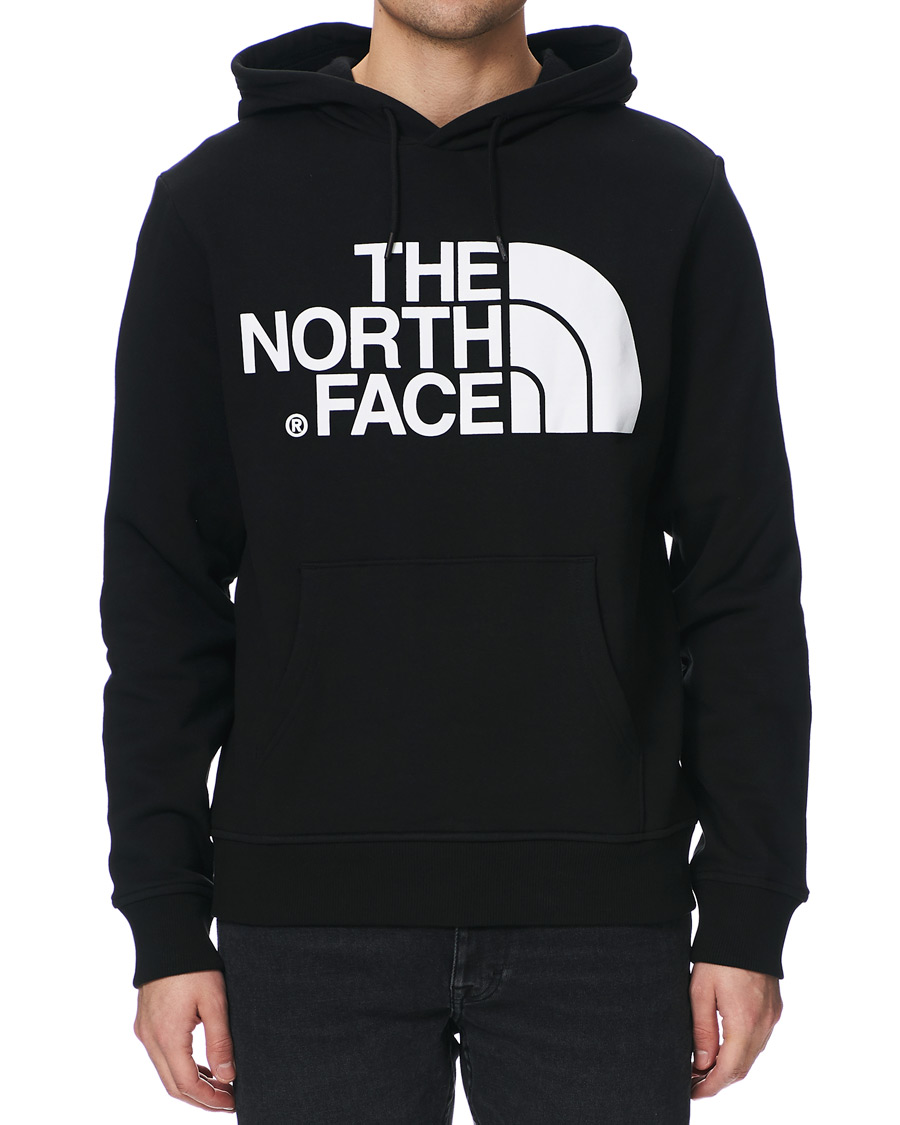 all black northface hoodie