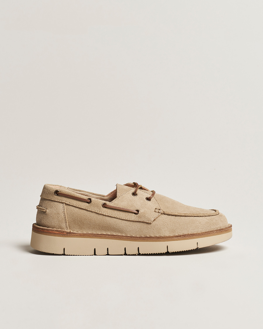 Astorflex Boatflex Moccasin Stone Suede Herr Care of Carl