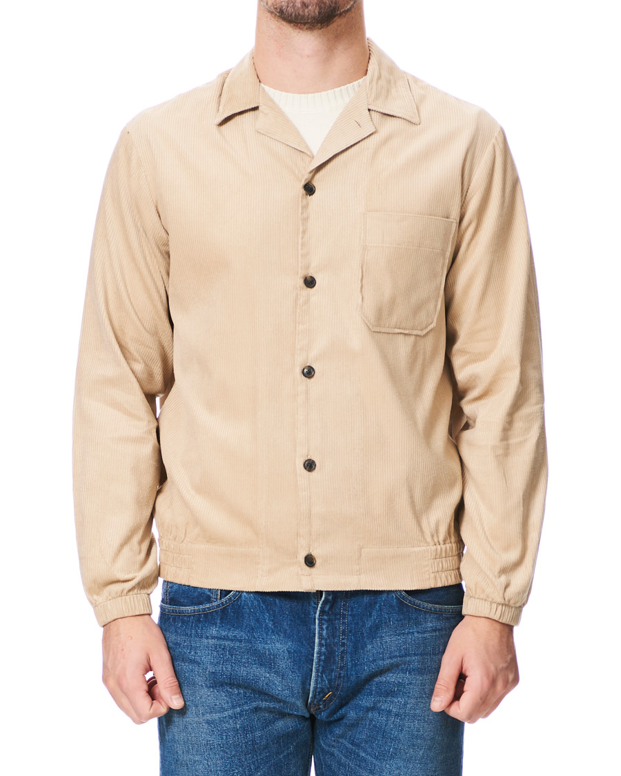 Camoshita Corduroy Blouson Beige