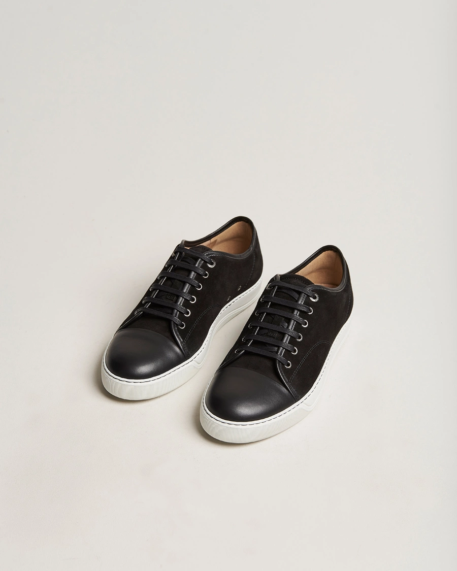 Herr | Låga sneakers | Lanvin | Nappa Cap Toe Sneaker Black