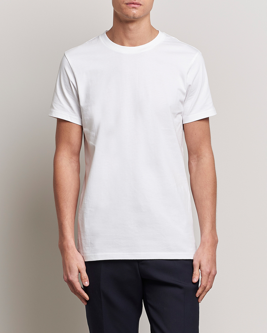 Herr | Vita t-shirts | Bread & Boxers | Crew Neck Regular T-Shirt White