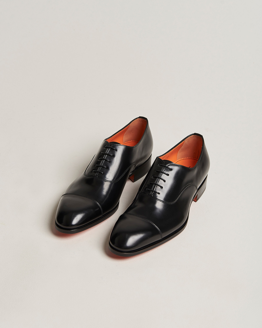 Herr | Handgjorda skor | Santoni | Blake Oxford  Black Calf