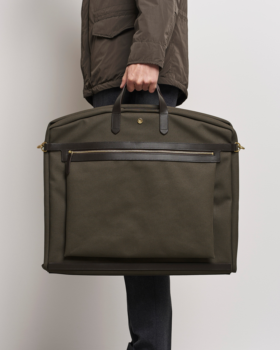 Herr | Accessoarer | Mismo | M/S Suit Carrier Army/Dark Brown