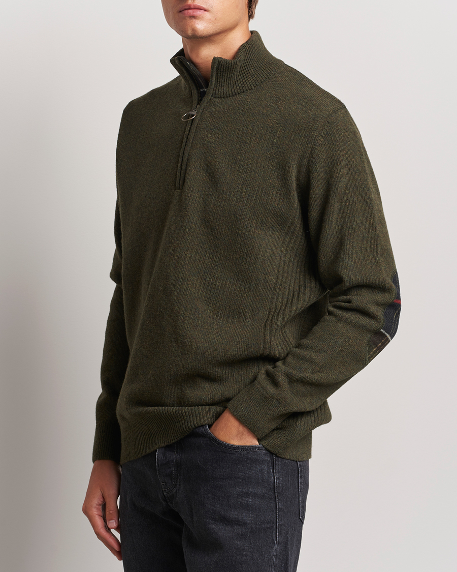 Herr |  | Barbour Lifestyle | Holden Half Zip Olive Marl