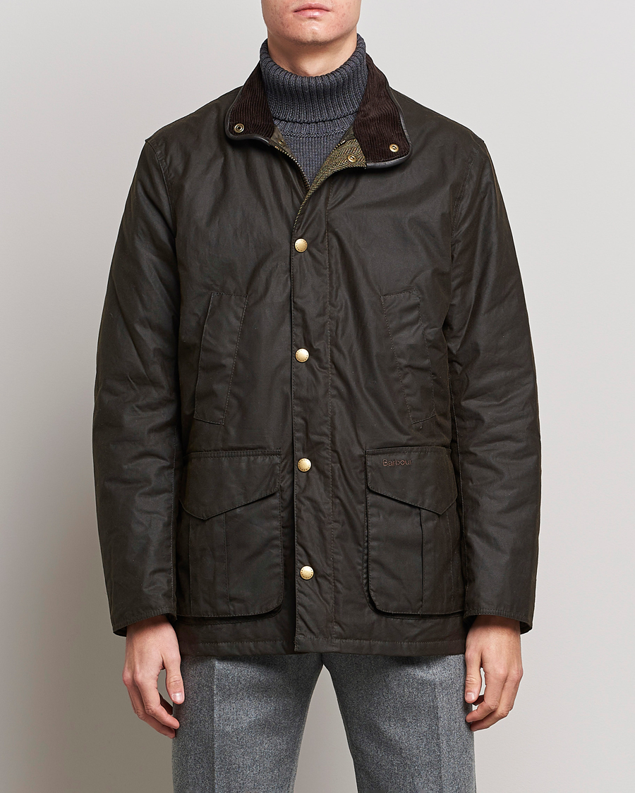 Herr |  |  | Barbour Lifestyle Hereford Wax Jacket Olive