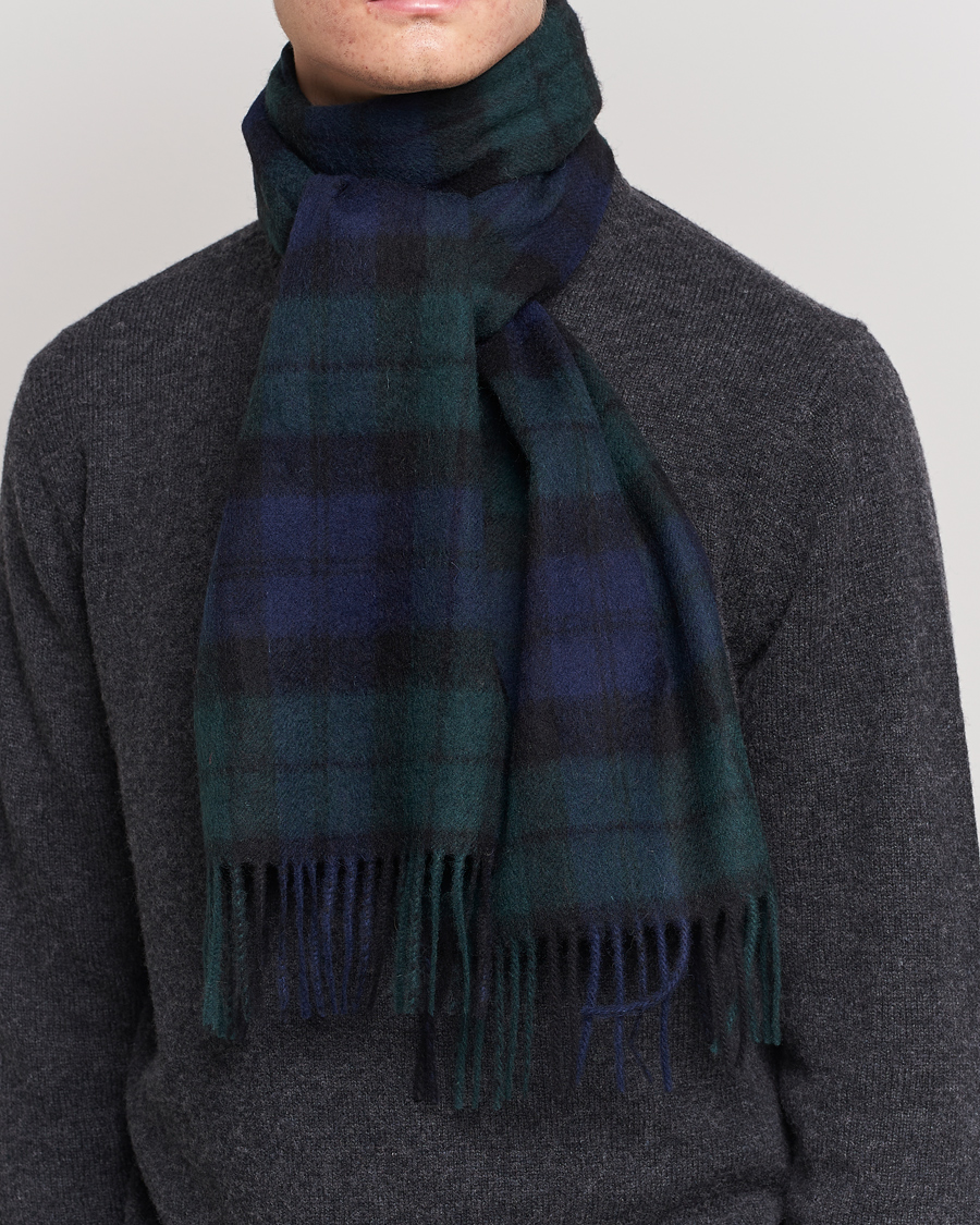Herr | Accessoarer | Barbour Lifestyle | Lambswool/Cashmere New Check Tartan Blackwatch