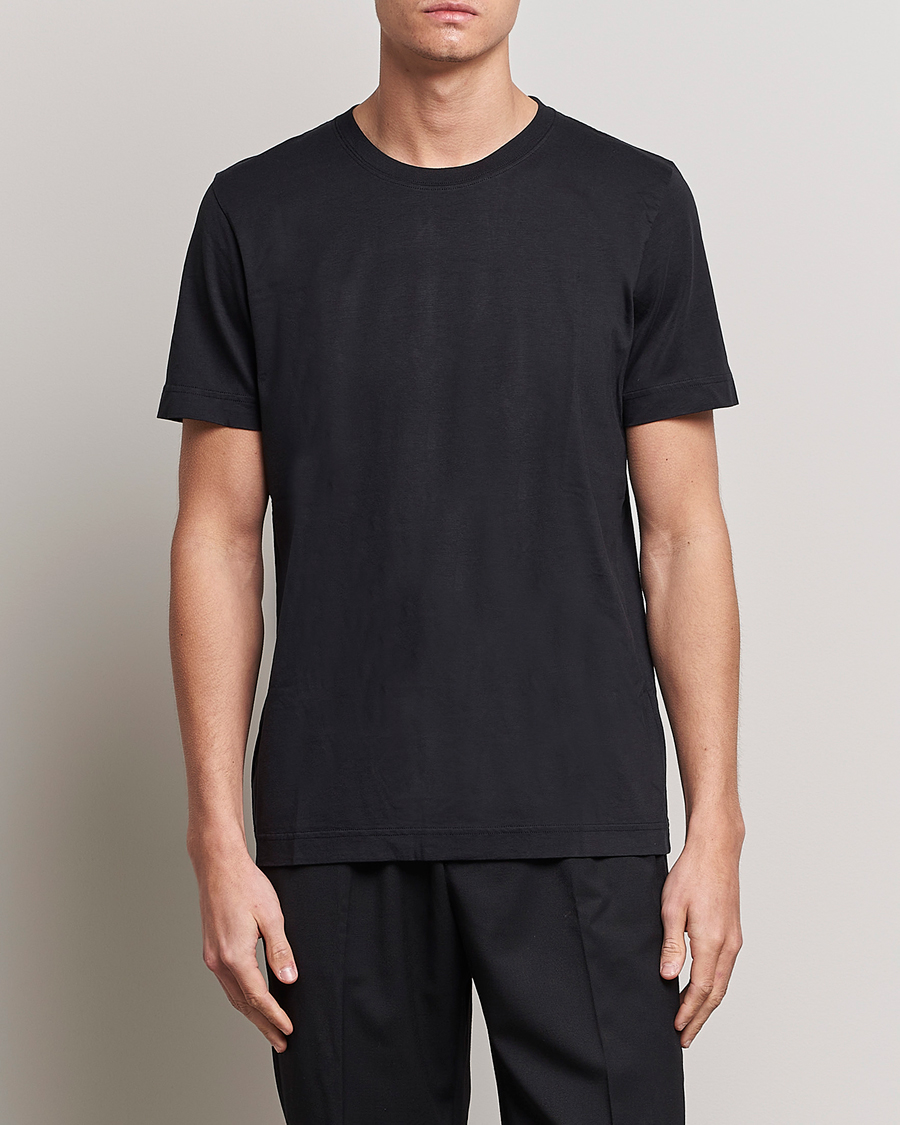 Herr | CDLP | CDLP | Crew Neck Tee Black