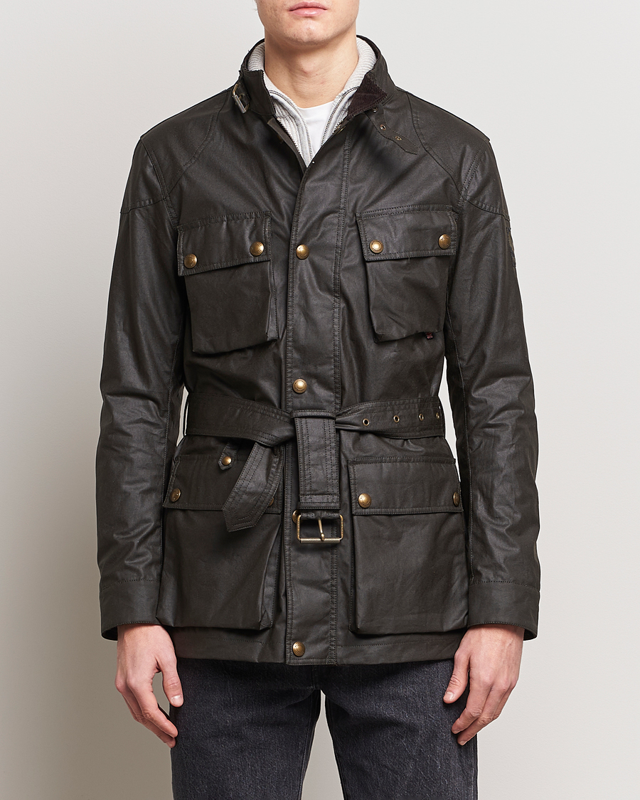 Herr | Belstaff | Belstaff | Trialmaster Waxed Jacket Faded Olive