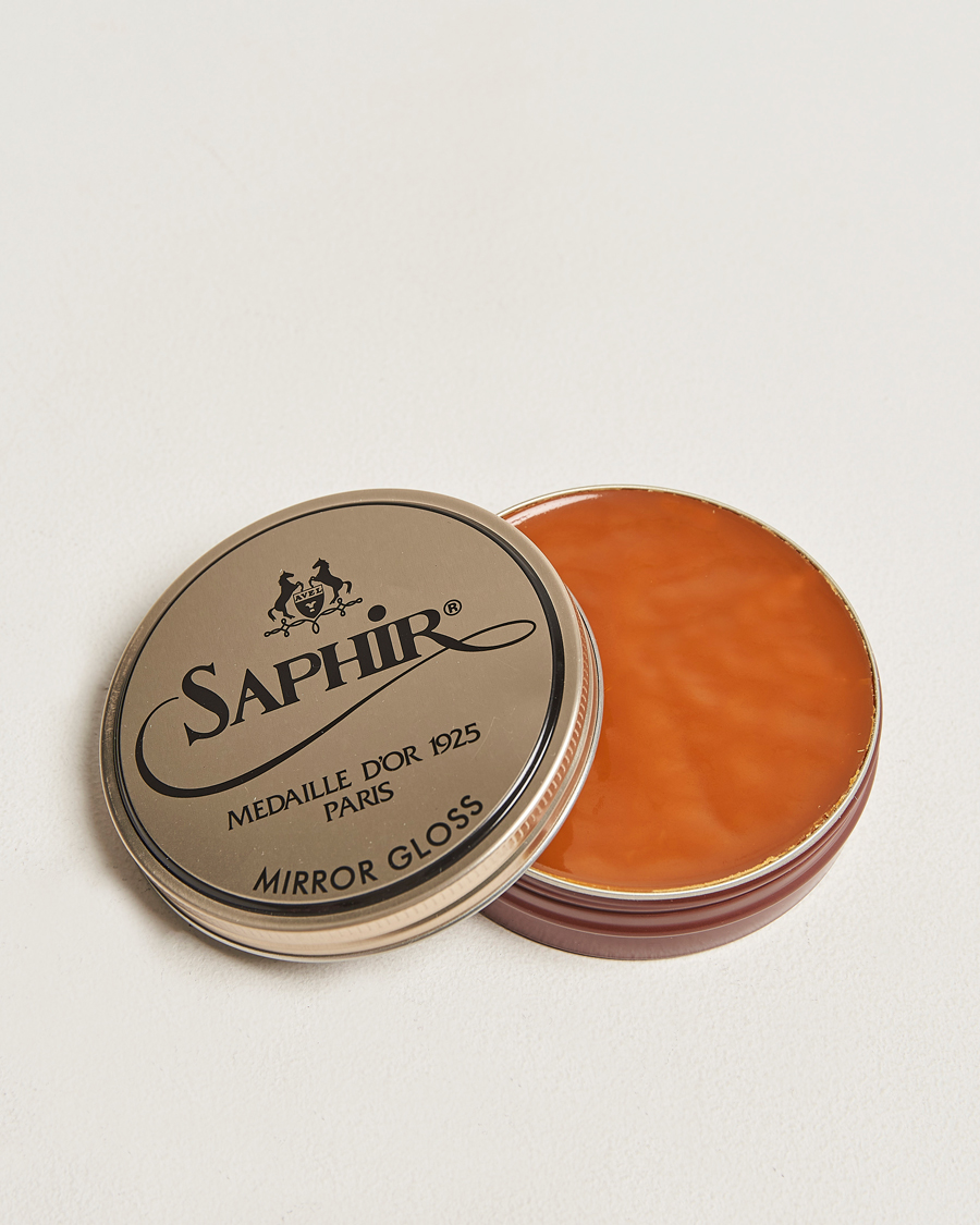 Herr | Skor | Saphir Medaille d\'Or | Mirror Gloss 75ml Light Brown