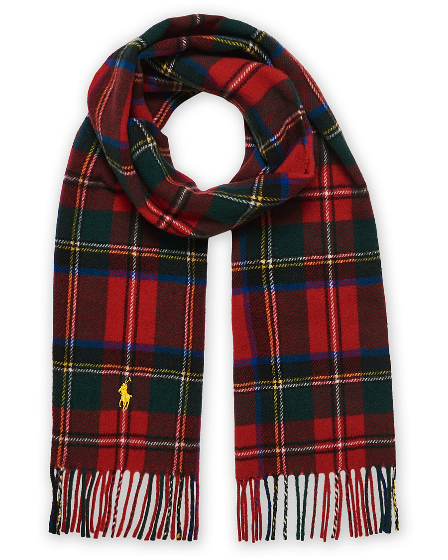 Ralph lauren hot sale tartan scarf