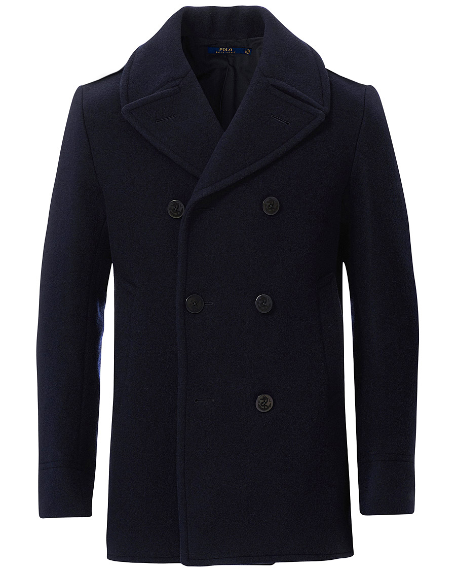 Ralph lauren 2024 melton peacoat