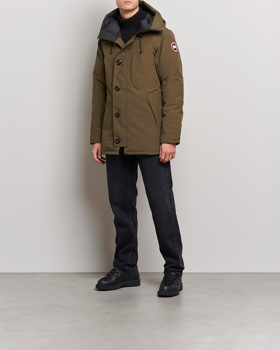 Canada Goose Chateau No Fur Parka Military Green Herr Care of Carl